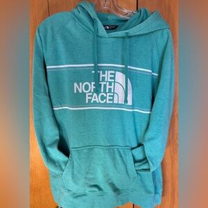 Women’s The North Face Teal Hoodie Size Large